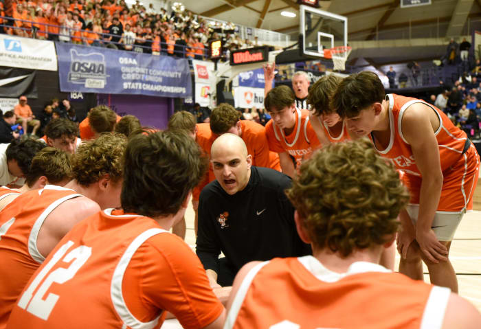Beaverton Southridge 6A Oregon boys basketball quarterfinal 2024 Taylor Balkom 13